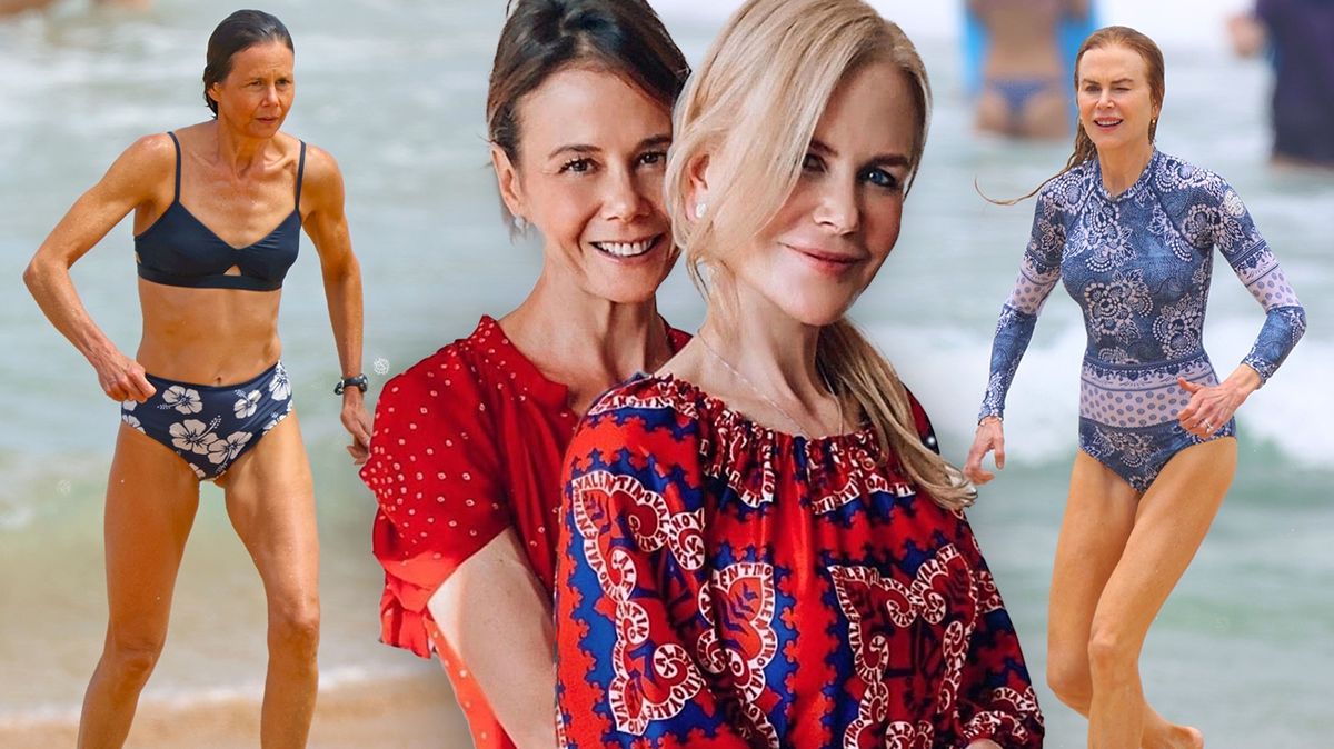 To jsou geny: Antonia Kidman (53) se pyšní stejně pevnou postavou jako její slavná sestra Nicole. A to má šest dětí!